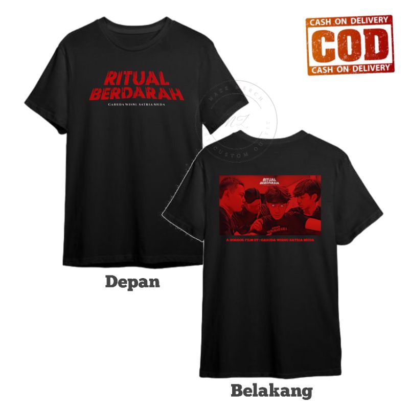 BAJU KAOS RITUAL BERDARAH GARUDA WISNU SATRIA MUDA Fashion