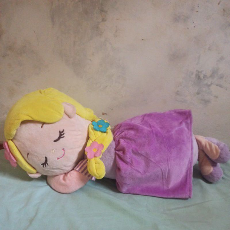boneka rapunzel jumbo plush doll disney