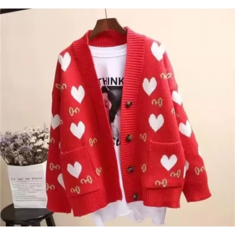 cardigan rajut sweater rajut kancing depan