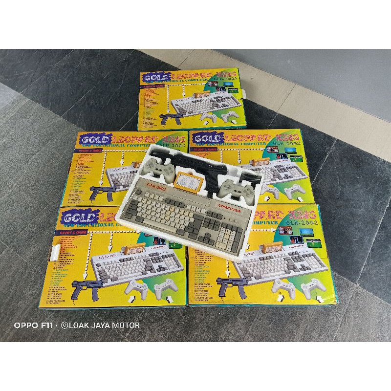 Video Game Game Konsol Game Boy GOLD LEOPART