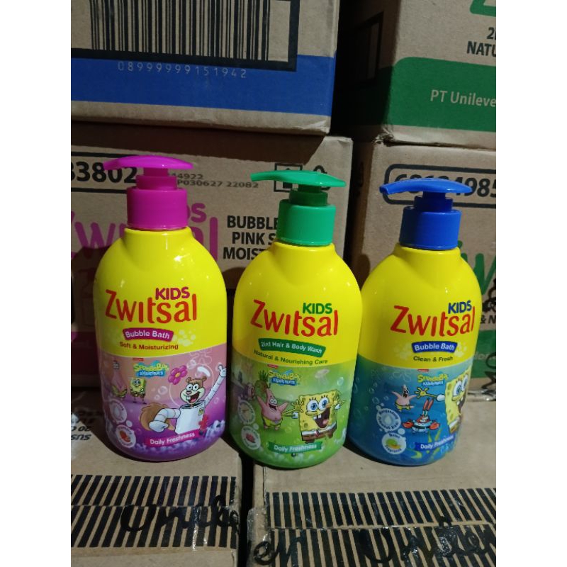 Zwitsal kids 2in1 hair & body wash 280ml