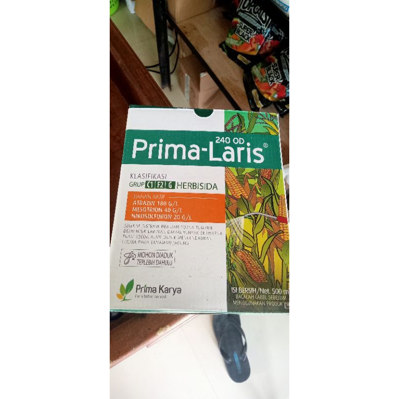 Herbisida sistemik selektif untuk tanaman jagung Prima laris 500 ml