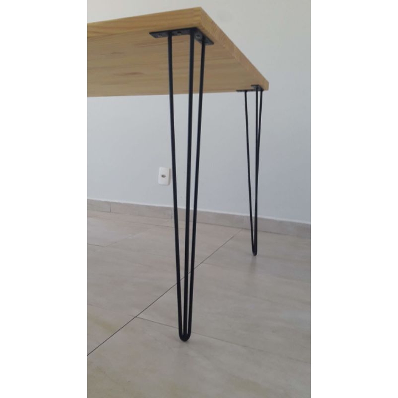 Kaki Meja Hairpin Leg Kaki Meja Tamu / Teras Kaki Meja Bulat