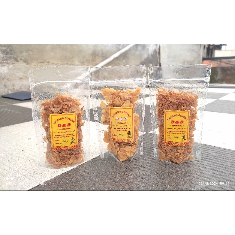 

Bawang Goreng Original 50gr Kemasan Standing Pouch