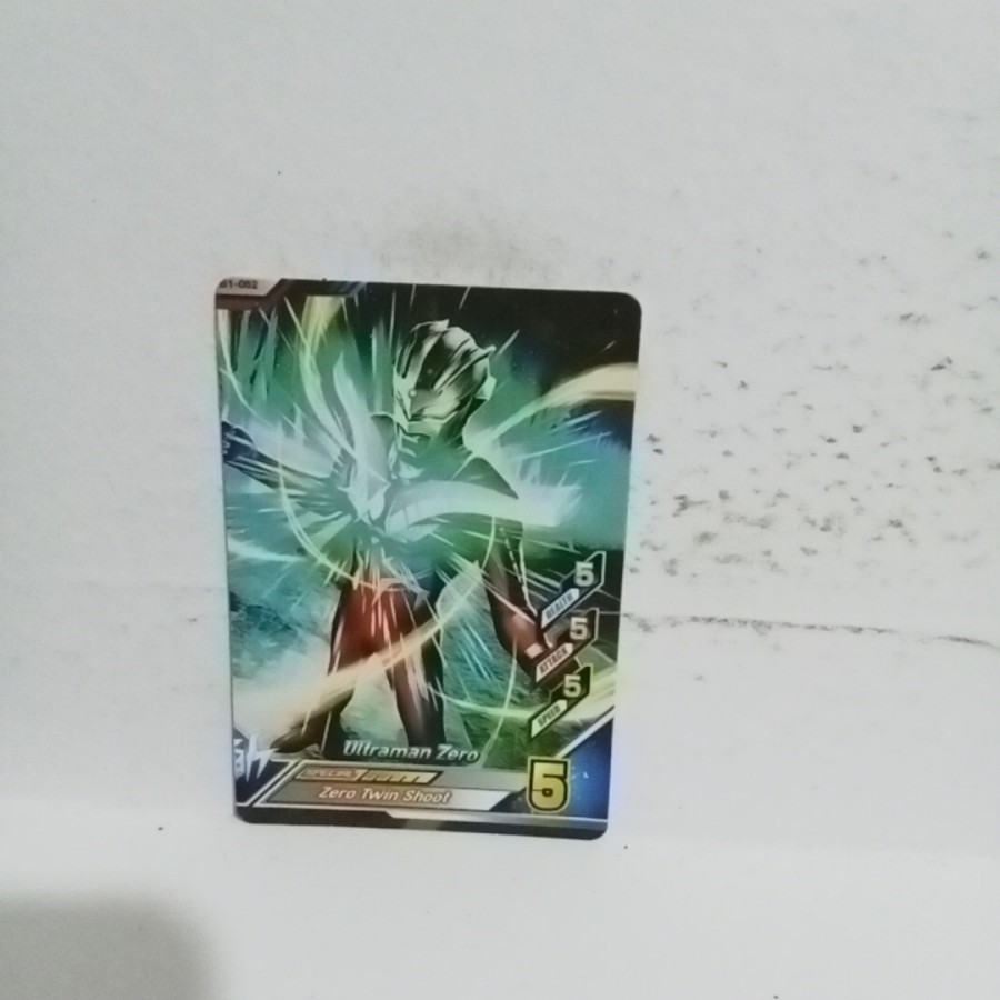 Paket Kartu Ultraman Fusion Fight R/b N Ultraman Zero B1-052