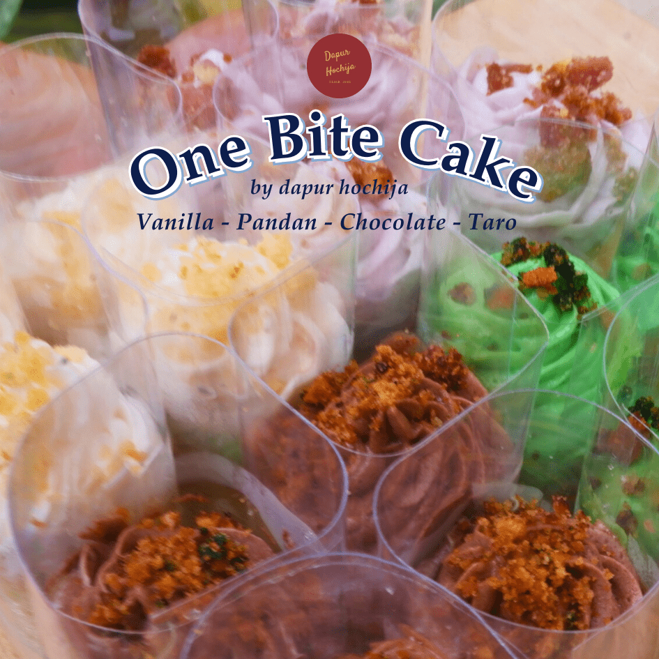 

[Valentie Gift] ONE BITE CAKE | THAI MINI CAKE | SPONGE CAKE WITH CREAM