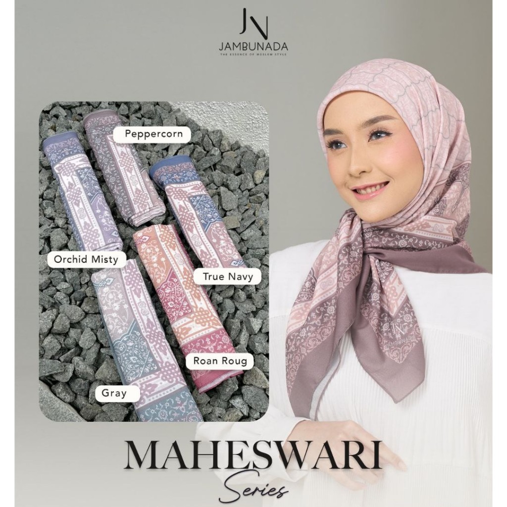 Maheswari Scarf Jambunada / Voal Hijab / Hijab Segiempat