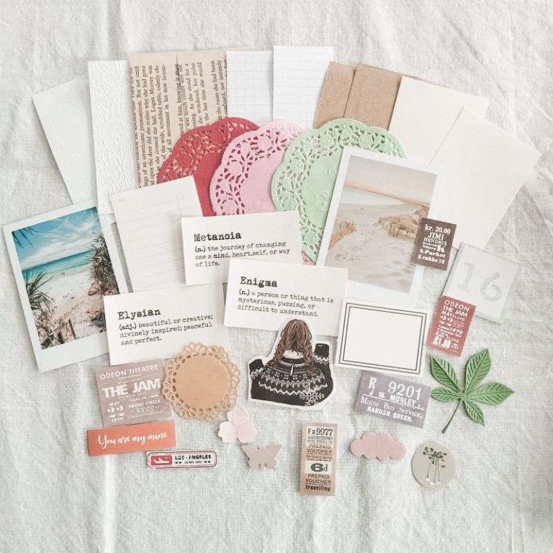 

DSP - 35 PCS JOURNAL KIT MINI EPHEMERA