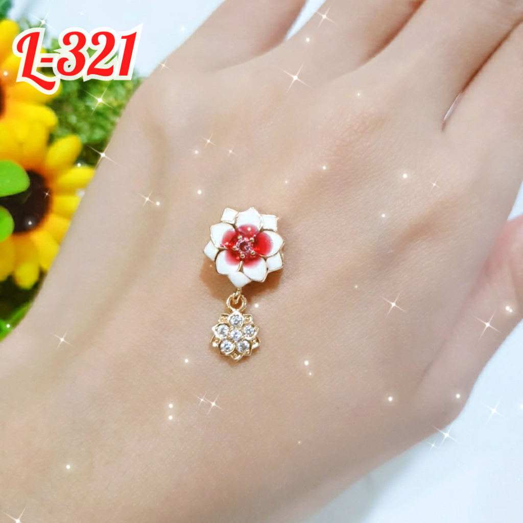 LIONTIN KALUNG MOTIF BATU PERMATA /BANDUL KALUNG TANPA RANTAI /L-321/L-322