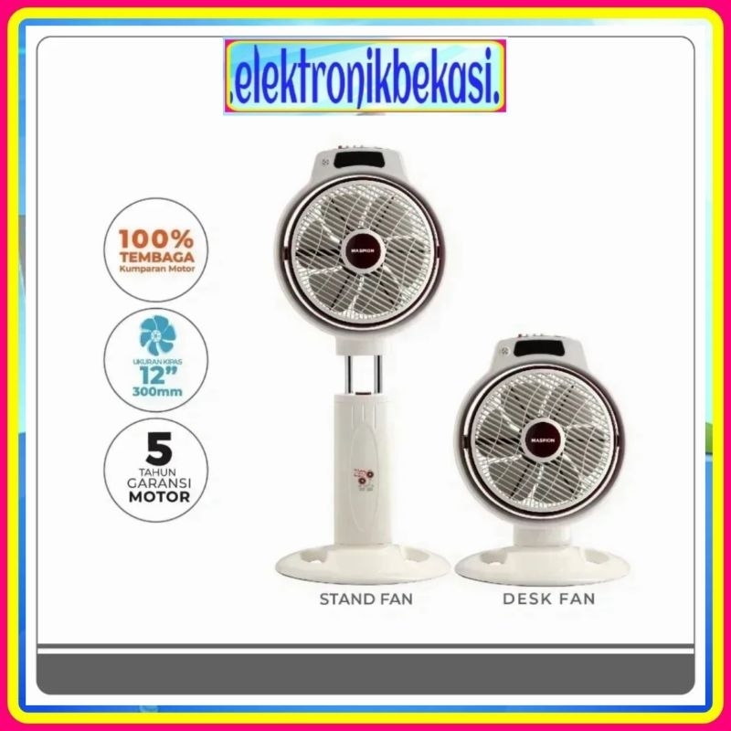 BOX FAN MASPION JF 2121S / KIPAS ANGIN MASPION JF 2121S / MASPION KIPAS ANGIN DUDUK 12 INCH JF 2121 