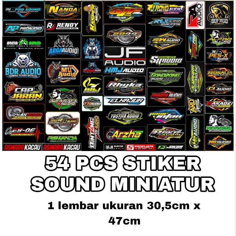 

STIKER SOUND | STIKER AUDIO | STIKER SOUND SYSTEM | STIKER VYNIL | STIKER ANTI AIR | STIKER PACK