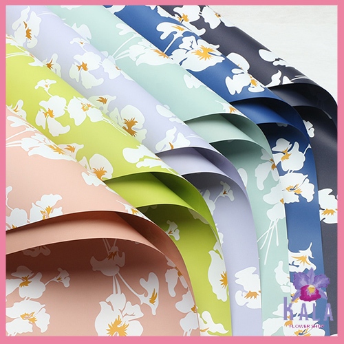 

Flower Wrapping Cellophane Kertas Buket Bunga Hand Bouquet Florist Valantine KB6163