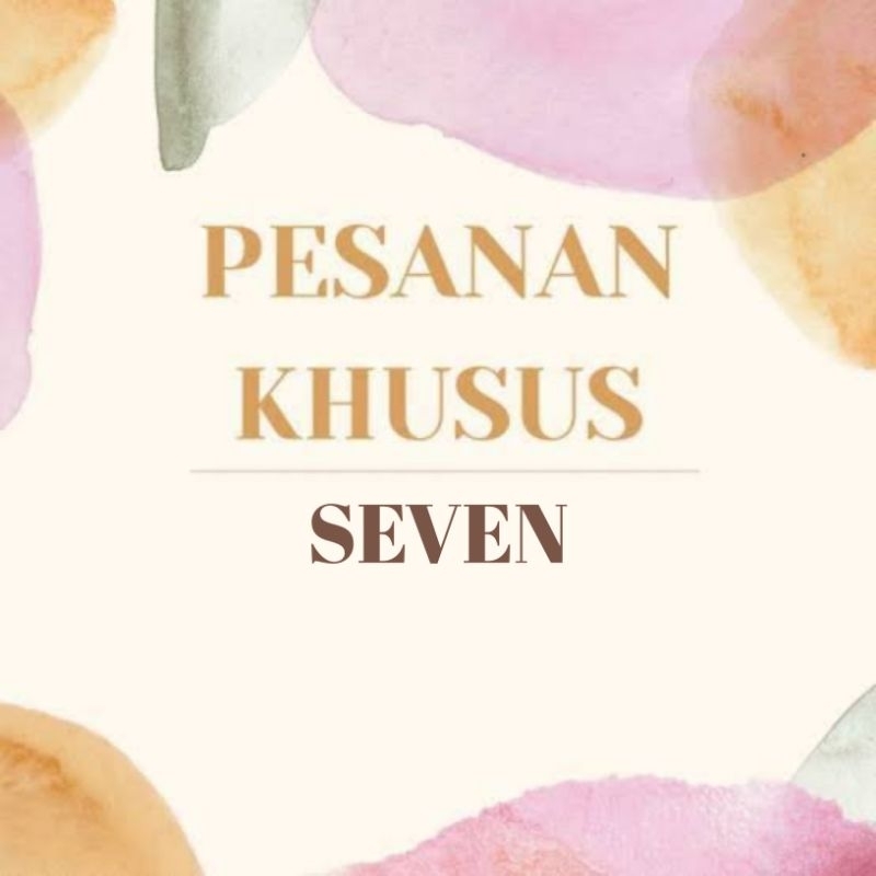 

Order Khusus Pelanggan