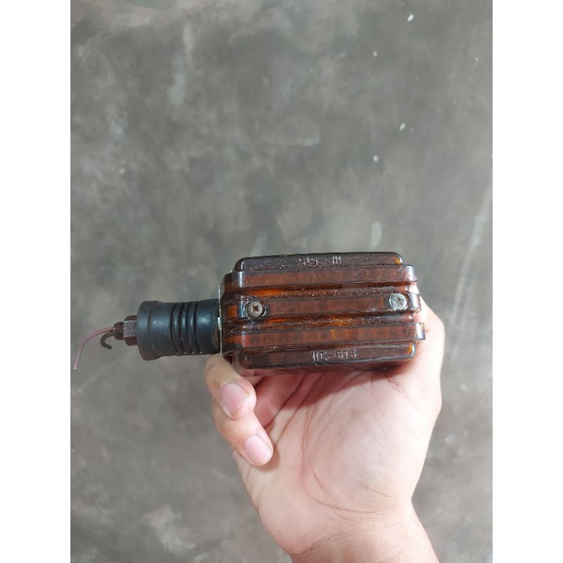 Lampu Sen Rx King Old Satuan Original Copotan