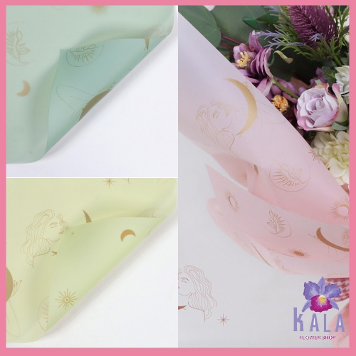 

Kertas Bunga Paper Buket Motif Bulan kertas Cellophane wrapping KB6095