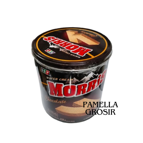 

JAJAN LEBARAN MORRIS WAFER CREAM CHOOCLATE 250 GR