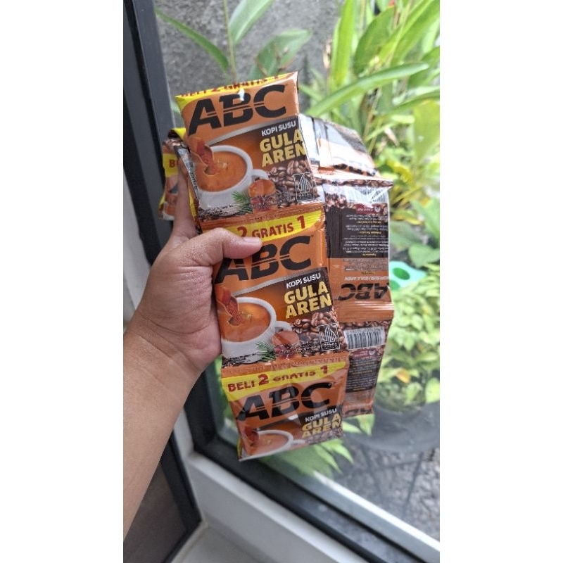 

ABC Kopi susu gula aren isi 15 sachet