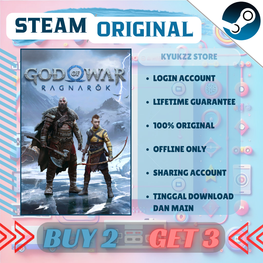 God of War Ragnarok GAME PC ORIGINAL