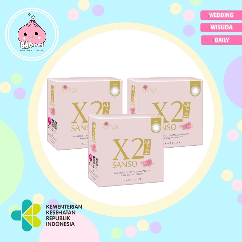 SOFTLENS X2 SANSO COLOR NORMAL | SOFLENS PREMIUM | SOFLENS WEDDING | SOFLEN NATURAL