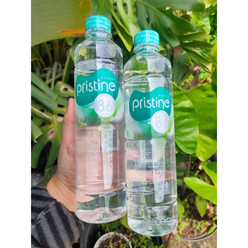 

Pristine 600ml 24 Botol Air Mineral pH 8+ - Air Minum Prestine Botol - Air Minum Sehat