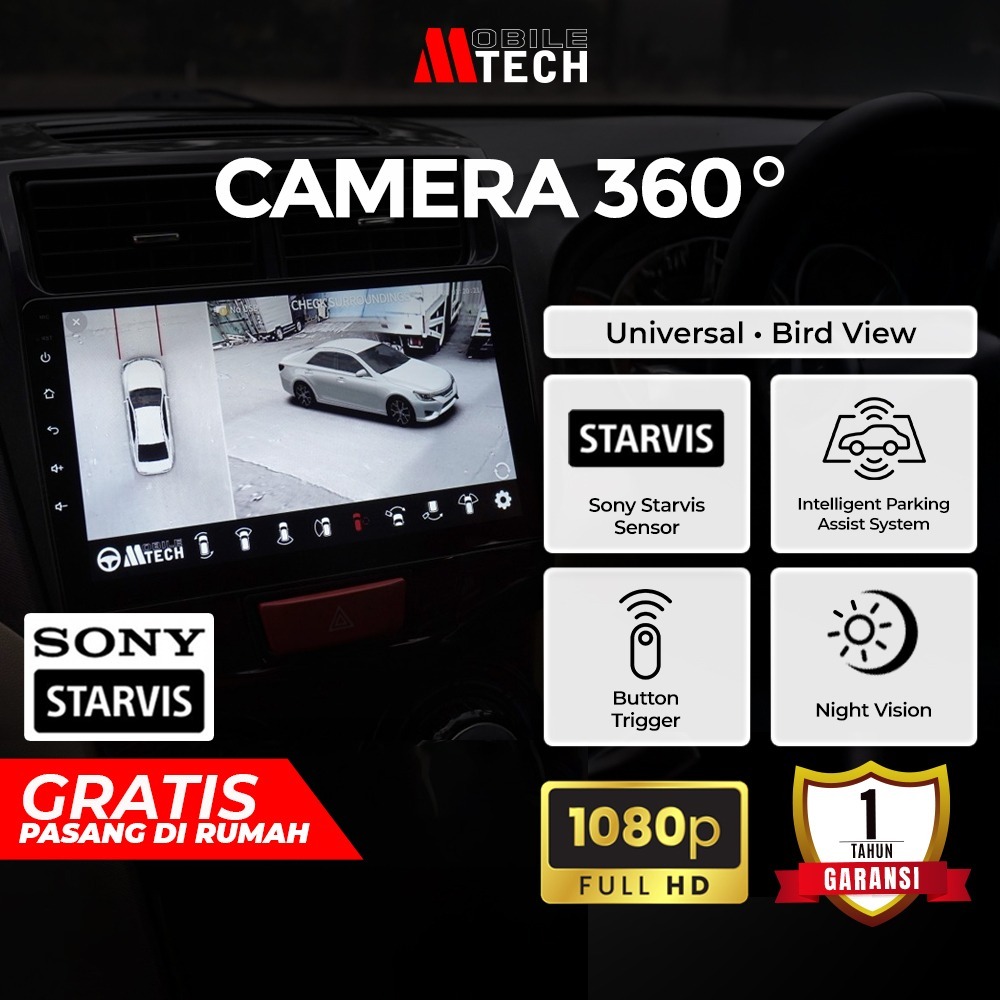 Mobiletech Kamera AVM AHD 360 Universal