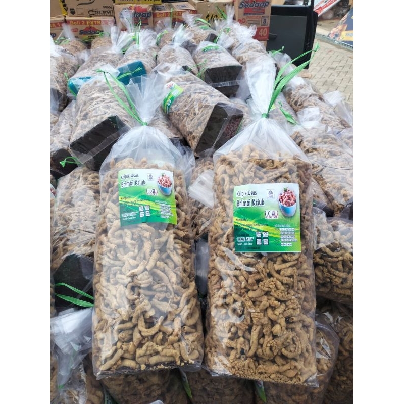 

Kripik usus brimbi 1 kg