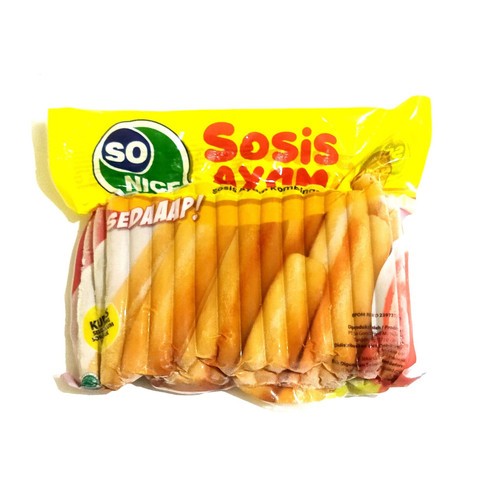 

SOSIS SO NICE AYAM SEDAP 1000G