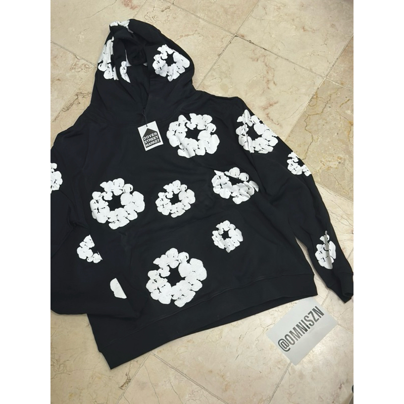 Denim Tears Set Hoodie + sweatpants black