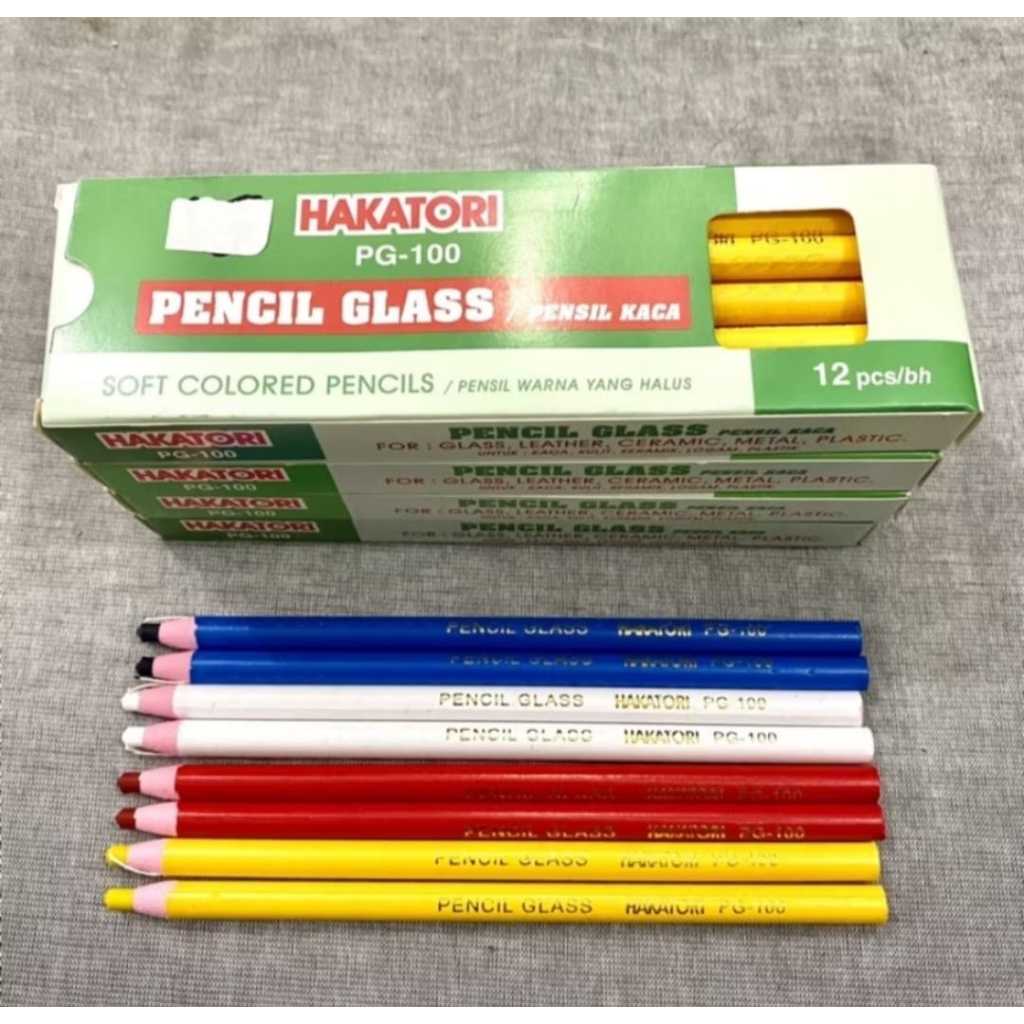 

Pencil Glass / Pensil Kaca Hakatori PG-100 ( 1 Lusin )