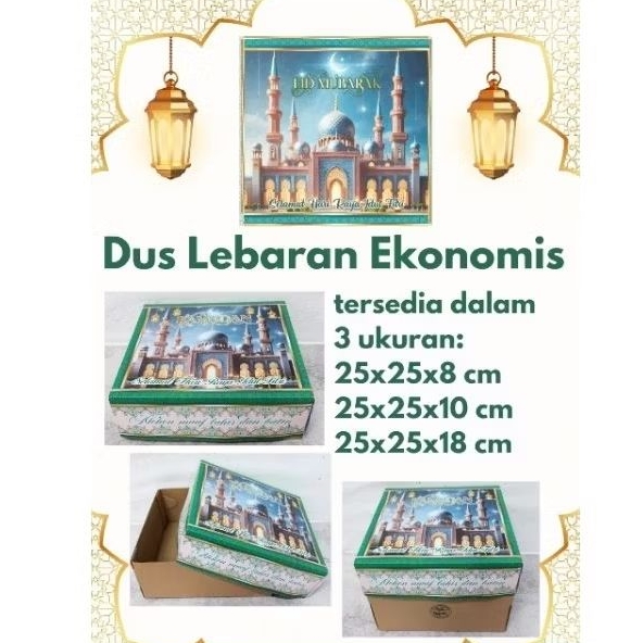 

Dus Lebaran Ekonomis 25x25x8