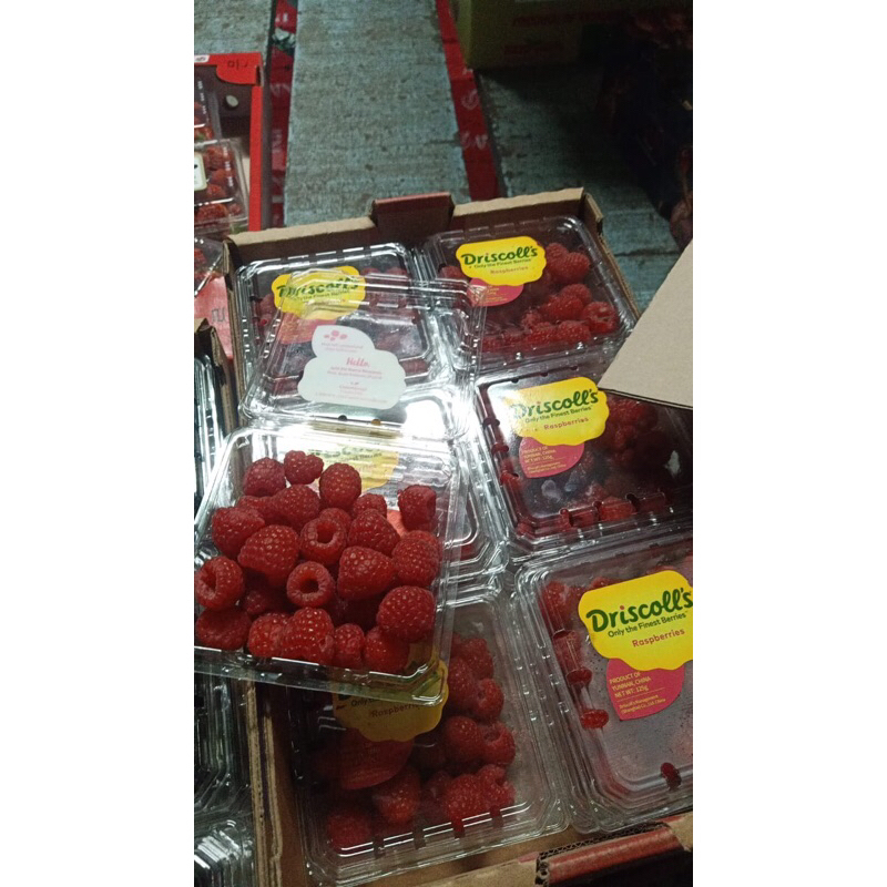 

Buah Raspberry Driscolls 1 Dus (12 Pack) Fresh Import