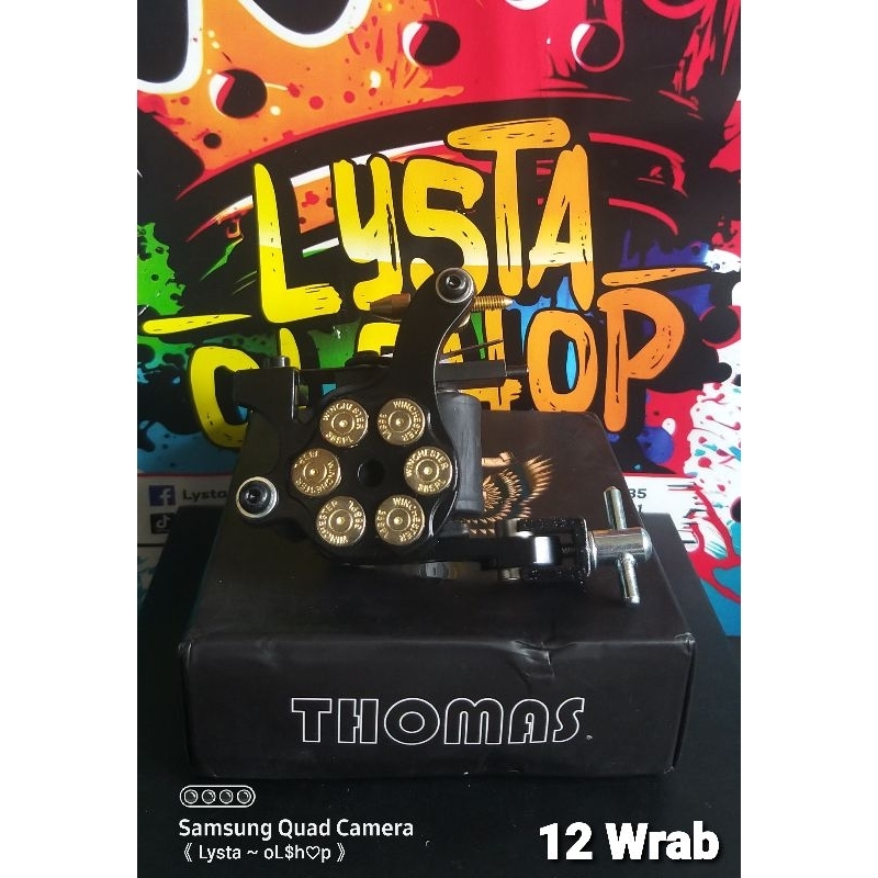 Mesin Tattoo CoiL Thomas Like New 10 wrab