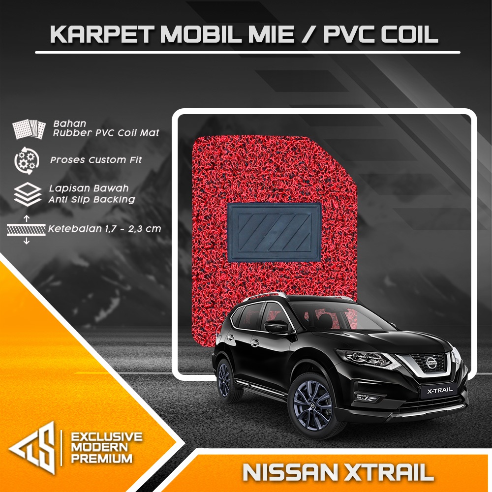 Karpet Mobil Mie Nissan xtrail t30 t31 t32 Full Set aksesoris