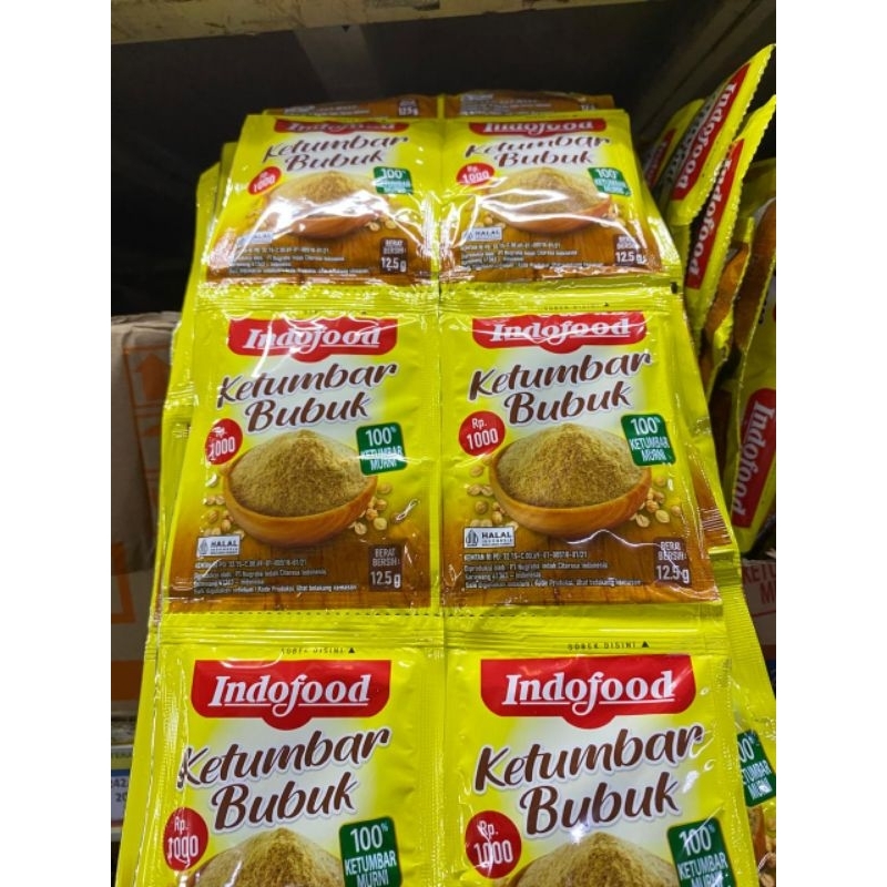 

Ketumbar Bubuk Indofood 12 bks 12.5 g