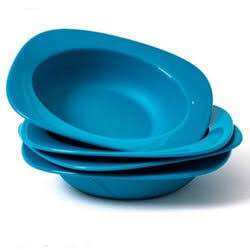 Blossom bowl biru tosca Tupperware (Kondisi Baru) harga per satuan