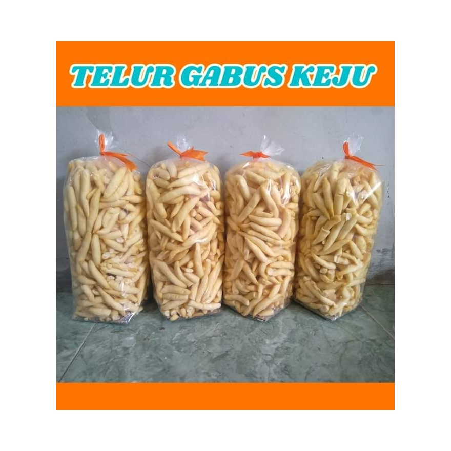 

Snack Kiloan/ Telur Gabus Keju Super/ Snack Gurih/ Oleh-Oleh Pemalang/ Snack lebaran/ Cemilan