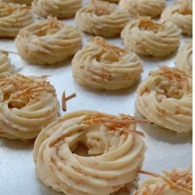 

sagu keju WIJSMAN 500gr toples tabung/datar bulat