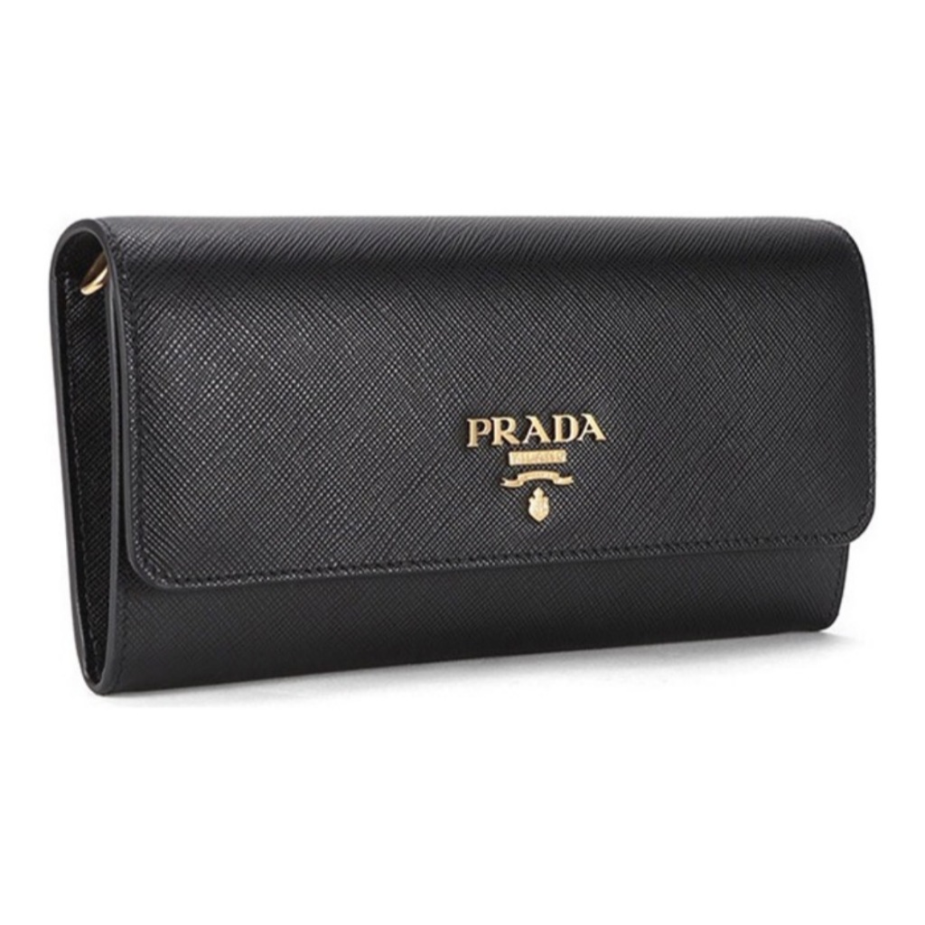 Tas selempang tas bahu kulit Prada 1DH002-QWA-F0002