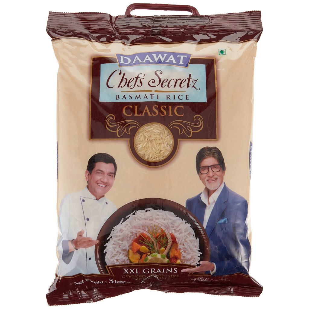 

DAAWAT CHEF`S SECRET BASMATI RICE BAG 5 KG 8901537075603