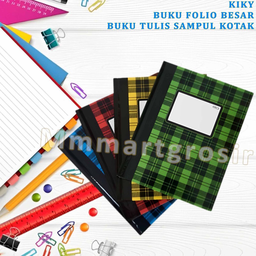 

Kiky / Buku Folio Besar / Buku Tulis Sampul Kotak / 200L 622320
