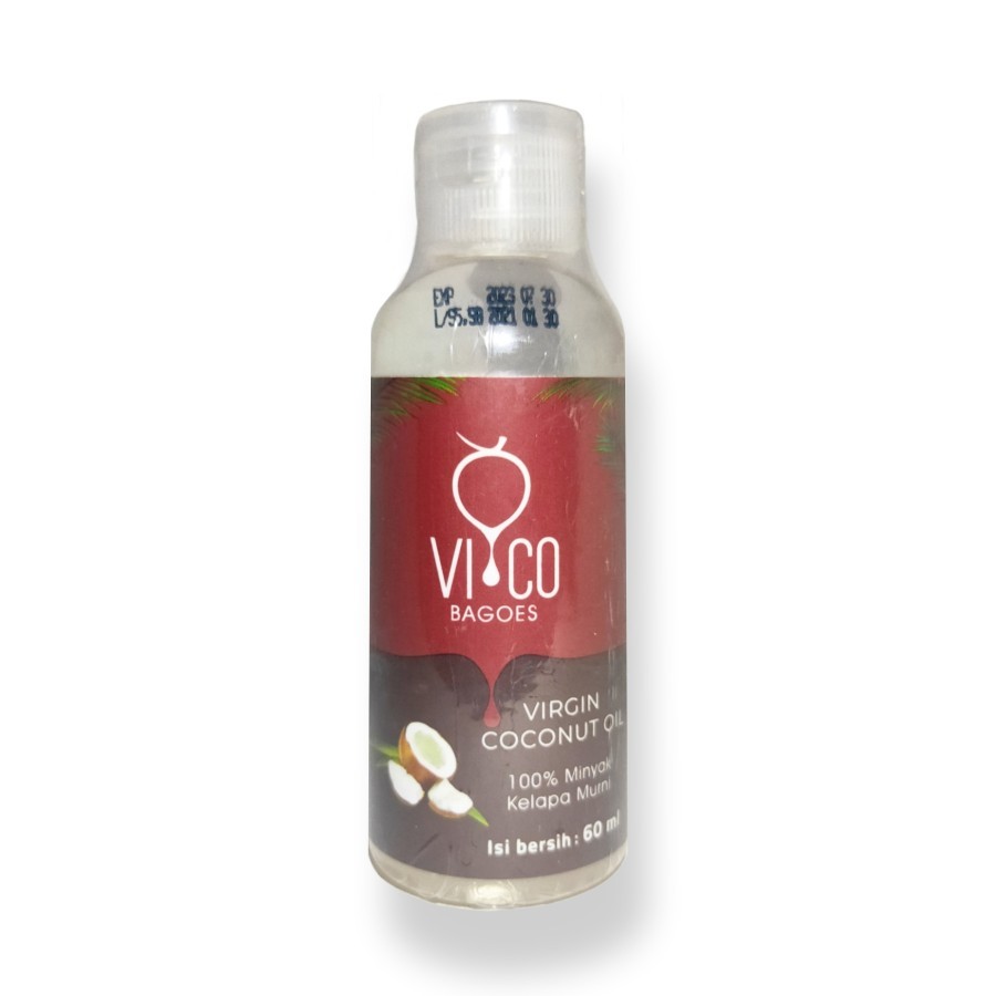 

Vico Bagoes Virgin Coconut Oil, Minyak Kelapa (VCO) 50ml