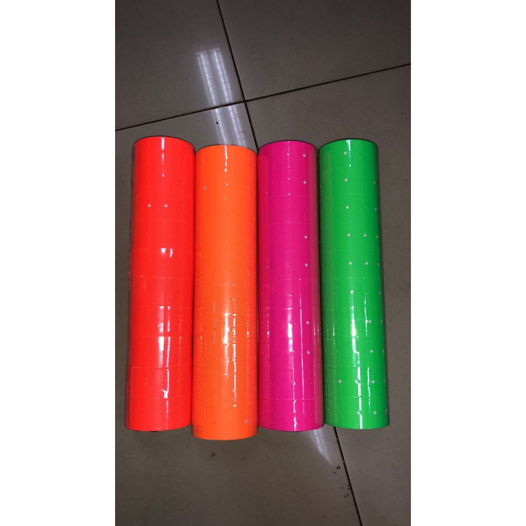 

H7Y Sticker Label Harga 1 Harga Warna Kuning Micro / Origin Yosep Torosan Isi 10 Roll untuk MX5500