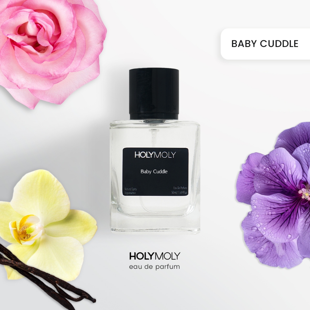 Holymoly - Baby Cuddle Parfum Aroma Bedak Bayi
