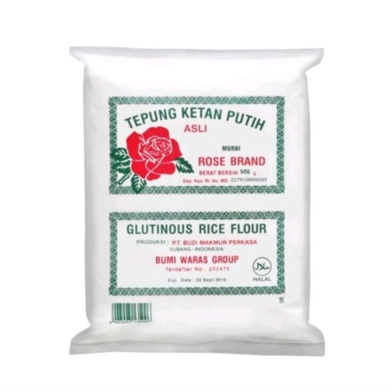 

Tepung ketan putih 500g.1 bungkus