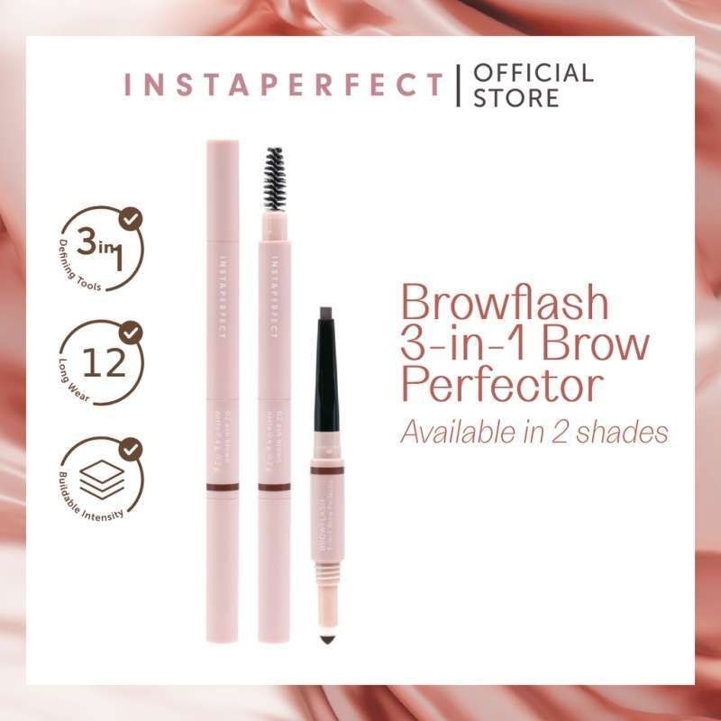 Wardah Instaperfect BrowFlash, Wardah Instaperfect Blur Mattifying Primer, Wardah Instaperfect Spotl