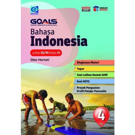 GRAFINDO SD - GOALS Bahasa Indonesia Kelas 4 SD/MI Kurikulum Merdeka