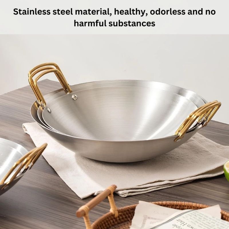 wajan penggorengan stainless