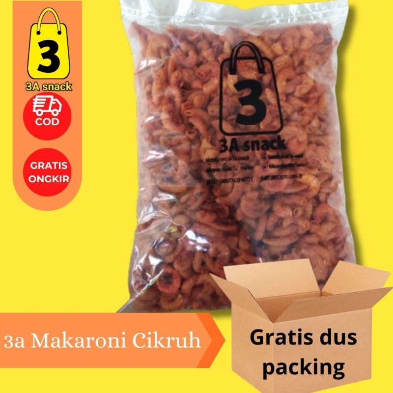 

3a Makaroni Cikruh Pedas Bawang (1kg)