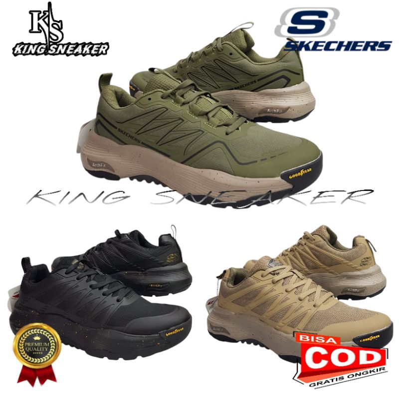 SKECHERS ARCH FIT TRAIL / SEPATU SKECHERS PRIA / SKECHERS ARCH FIT / SKECHERS ULTRA GO GOODYEAR