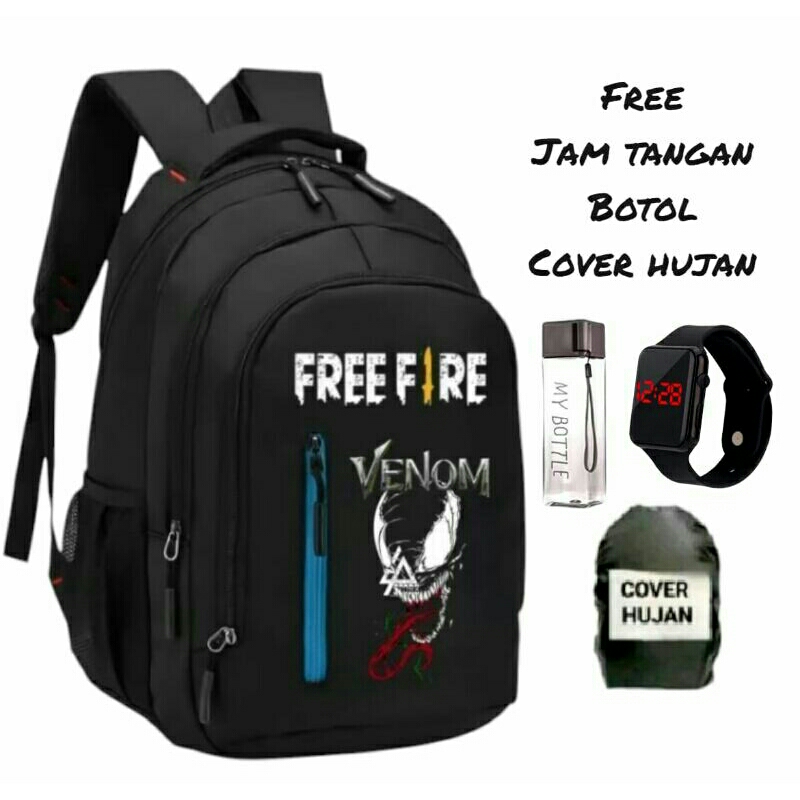 Tas Anak Sekolah Laki Laki TK SD Free Fire Viral